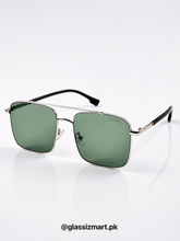 Gucci – 6143 – 56 – Silver Green – Metal – Sunglasses – Unisex