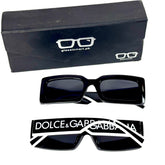 Dolce & Gabbana – 6187 – 55 – Black – Acetate – Sunglasses – Unisex