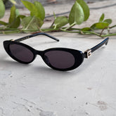 Gucci – 1680 - 52 – Black - Acetate - Sunglasses – Ladies - Premium