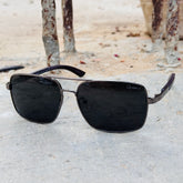 Cartier – 2348 – 58 - Black – Acetate – Metal – Sunglasses