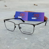 Emporio Armani – 2114 – 54 – Silver Black – Metal - Optics – Unisex - Premiumm