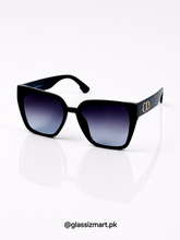 Dior – 82214 – 56 – Blue – Acetate – Sunglasses – Ladies