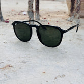 RayBan – 2203 – 55 – Black Green – Acetate- Sunglasses – Unisex - Premium