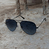 Rayban – 3026 – 62/58 – Black Blue – Metal – Sunglasses – Unisex - Premium