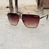 Carrera – 43Y - 63 – Brown - Metal - Sunglasses – Unisex - Premium