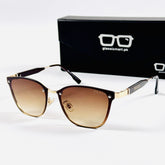 Prada – 22082 – 60 – Golden Brown Gradient – Metal – Sunglasses – Ladies