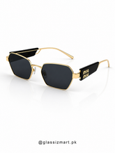 Miu Miu – SMU63w - 56 – Golden Black – Metal - Sunglasses – Ladies - Premium
