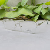 Cartier - 0471 – 54 – Silver - Metal - Optics – Unisex - Premium