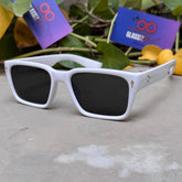 Moscot – 6006 – 54 - White Black – Acetate – Sunglasses - Unisex