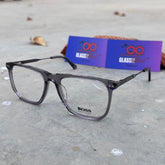 Boss – 4342 – 54 – Grey - Acetate- Metal - Optics – Unisex - Premium