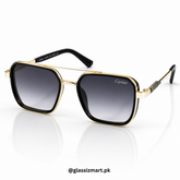Cartier – 58497 – 54 – Golden Black Gradient – Metal – Sunglasses – Unisex