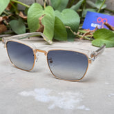 Tom Ford – 1290 - 56 - Transparent Blue Gradient – Acetate - Metal - Sunglasses – Unisex - Premium