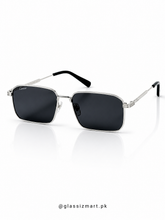 Cartier – CT0532 - 54 – Silver Black - Metal - Sunglasses – Unisex - Premium