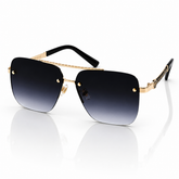Louis Vuitton – 23159 – 60 – Golden Black Gradient – Metal – Sunglasses – Unisex
