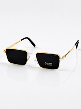 Cartier – 1438 – 54 – Golden Black – Metal – Sunglasses – Unisex