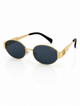 Celine – Triomphe - 55 – Golden Black – Metal – Sunglasses - Unisex