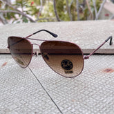 Rayban – 3035 – 62 – Brown – Metal – Sunglasses – Unisex - Premium