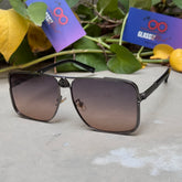 Maybach – 1295 – 56 – Grey Purple – Metal – Sunglasses – Unisex