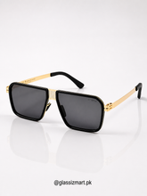ICI BERLIN – 88329 – 55 – Golden Black – Metal - Sunglasses – Unisex
