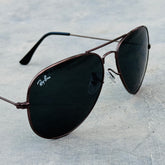 Rayban – 3026 – 62 – Brown Black – Metal – Sunglasses – Unisex