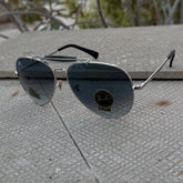 Rayban – 8026 – 62 – Silver Blue Gradient – Metal – Sunglasses – Unisex - Premium