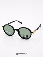 Mont Blanc – 2293 – 56 – Black Green – Acetate – Sunglasses – Unisex