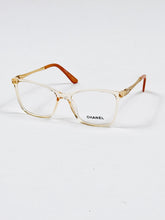 Chanel – 5527 – 55 - Orange – Acetate - Metal - Optics – Ladies