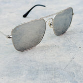 Rayban – 3136 – 58 – Silver Grey – Metal – Sunglasses – Unisex