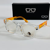 Moscot – P420 - 53 - Transparent Yellow – Acetate – Optics - Unisex (Transition)