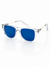 Moscot - 9837 – 53 – Transparent Blue – Acetate – Sunglasses – Unisex