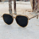 Dior – 282 - 55 – Yellow Black – Acetate – Sunglasses - Unisex