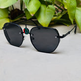 Gucci – 5024 – 53 – Black – Metal – Sunglasses – Unisex