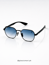 RayBan – 3794 – 54 – Black Blue – Metal - Sunglasses – Unisex - Premium