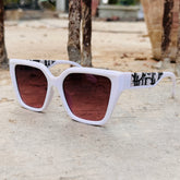 Dior – 540 - 45 – White Pink – Acetate – Sunglasses - Ladies