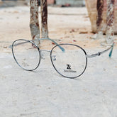 Dior – 3172 – 50 - Silver Black – Metal – Optics – Unisex