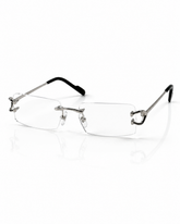 Cartier – 0488 – 56 – Silver - Metal - Optics – Unisex - Premium