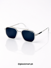 Ferragamo – 19344 – 55 – Transparent Black – Metal – Sunglasses – Unisex