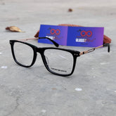 Boss – 42403 – 54 – Golden Black - Acetate - Optics – Unisex - Premium