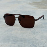 Cartier – 2348 – 58 - Brown – Acetate – Metal – Sunglasses