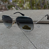 Rayban – 3035 – 62 – Silver Blue – Metal – Sunglasses – Unisex - Premium