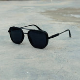 Ferragamo – 19428 – 58 – Black – Metal – Sunglasses – Unisex