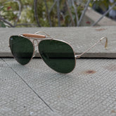 Rayban – 8026 – 62 – Golden Green – Metal – Sunglasses – Unisex - Premium