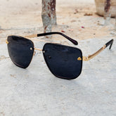 Maybach – 011 – 56 – Golden Black – Metal – Sunglasses – Unisex