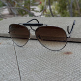 Rayban – 3138 – 62 – Brown – Metal – Sunglasses – Unisex - Premium