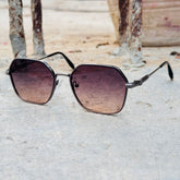 Louis Vuitton – 391 – 55 – Grey Multi – Metal – Sunglasses – Unisex