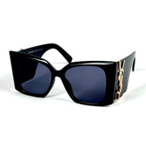 YSL – 6001 - 53 – Black – Acetate - Sunglasses – Ladies