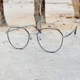 Dior – 3312 – 51 - Silver Black – Metal – Optics – Unisex