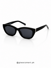 Ysl – 94 - M153 – Silver Black – Acetate - Sunglasses – Ladies - Premium