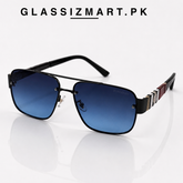 Burberry – 8548 - 62 – Blue – Metal – Sunglasses – Unisex