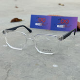 Gucci – 575 – 53 – Transparent Black – Acetate - Optics – Unisex - Premium